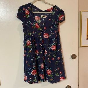 👽 Ralph Lauren Denim and Supply Floral mini dress